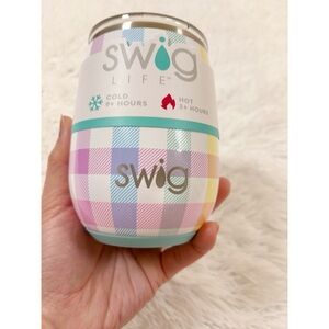 Swig Life 14 oz Insulated Tumbler print pretty in plaid